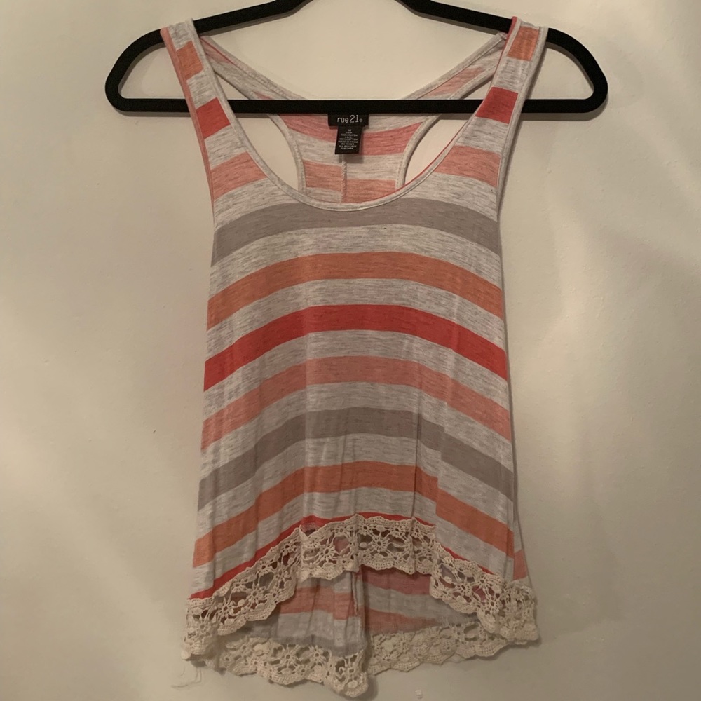 Rue21 Striped Tank